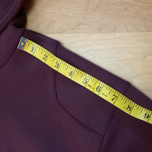 NWT - Alphalete Hoodie (L) Merlot Colored -Matching jogging pants also available - Picture 9 of 10
